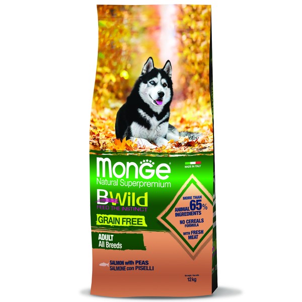 Купить Сухой корм Monge Dog BWild GRAIN FREE для взрослых собак ...