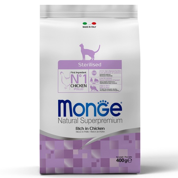 Купить Сухой корм Monge Cat Daily Line Sterilised для стерилизованных ...