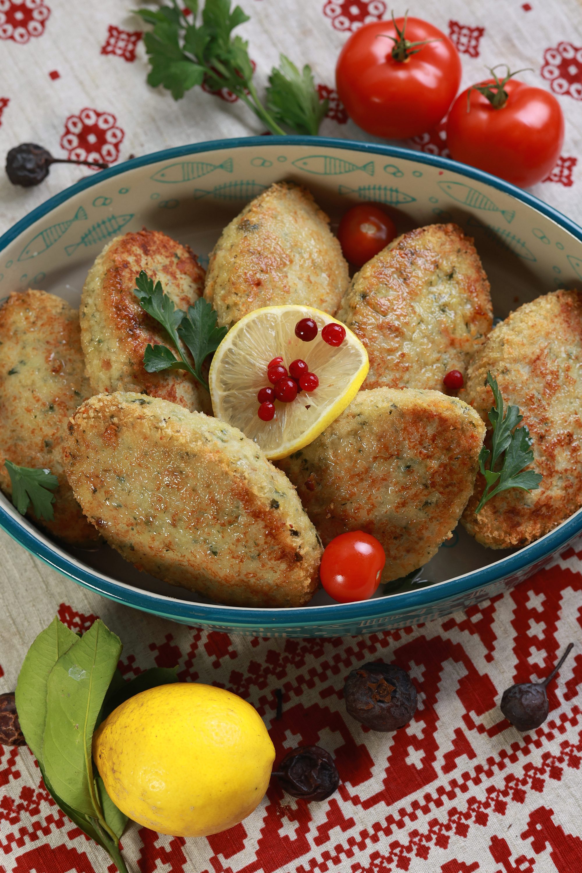 Котлеты из палтуса