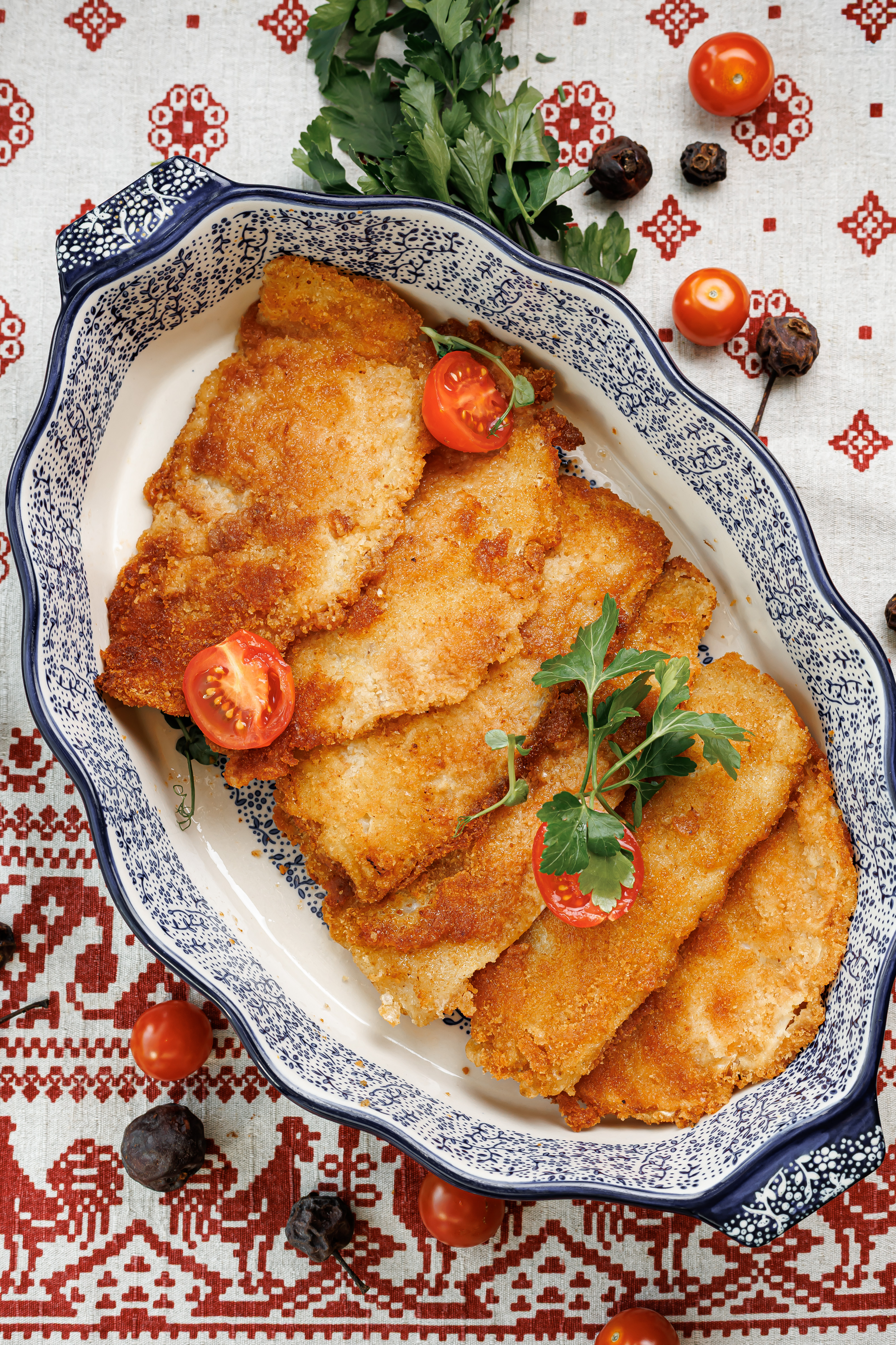 Шницель из капусты