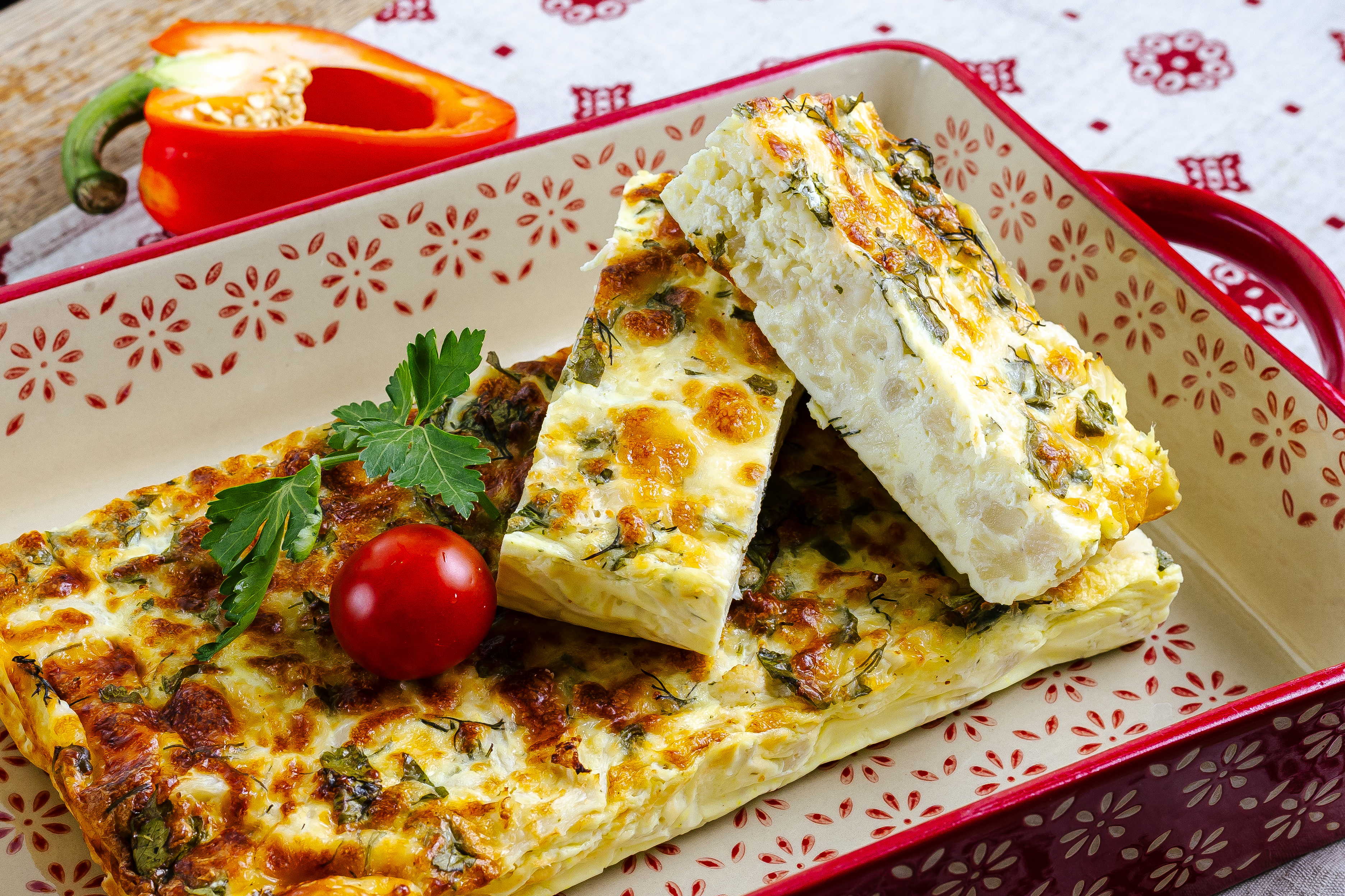 Капуста цветная в сливках