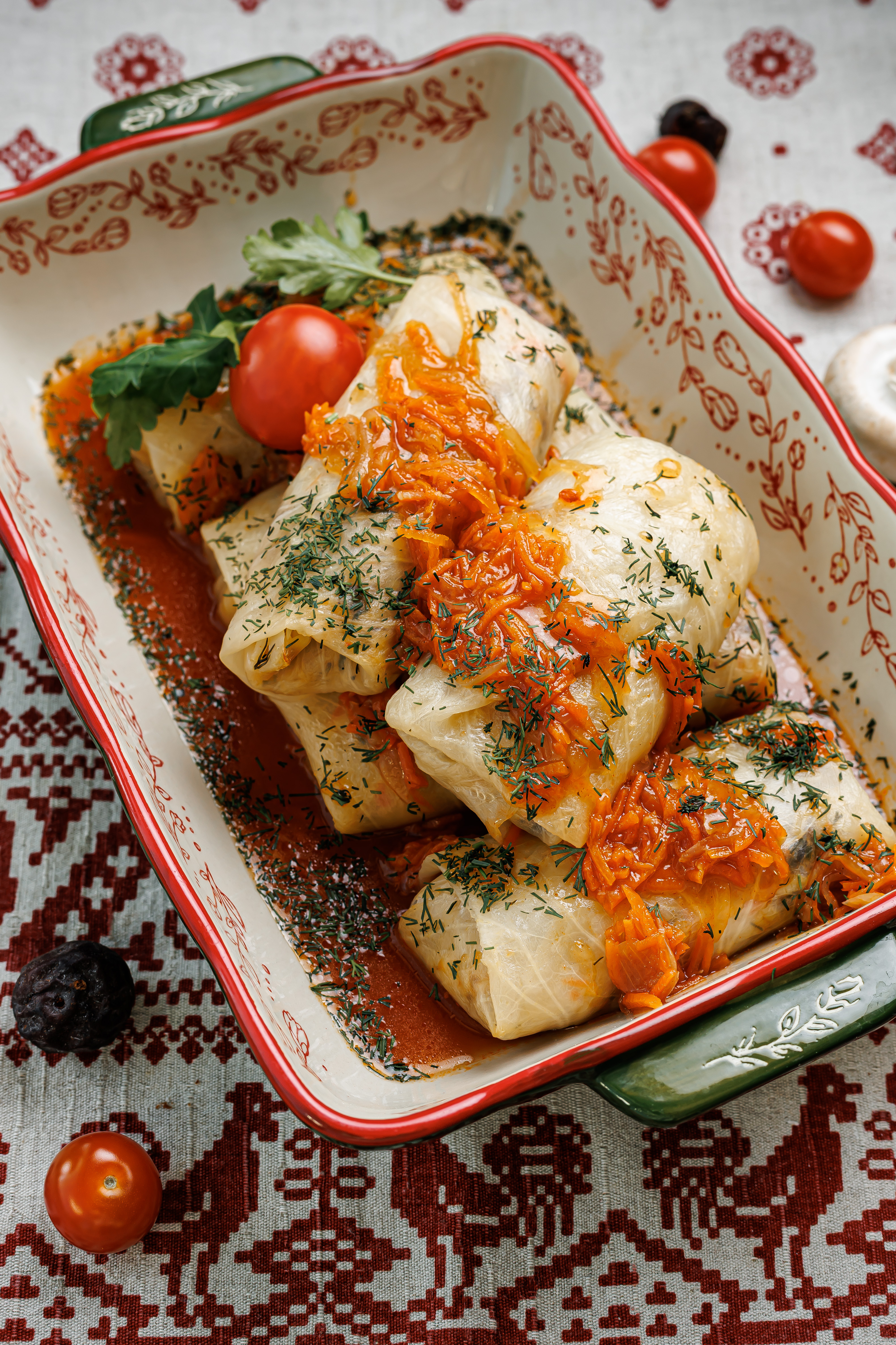 Голубцы с рисом грибами