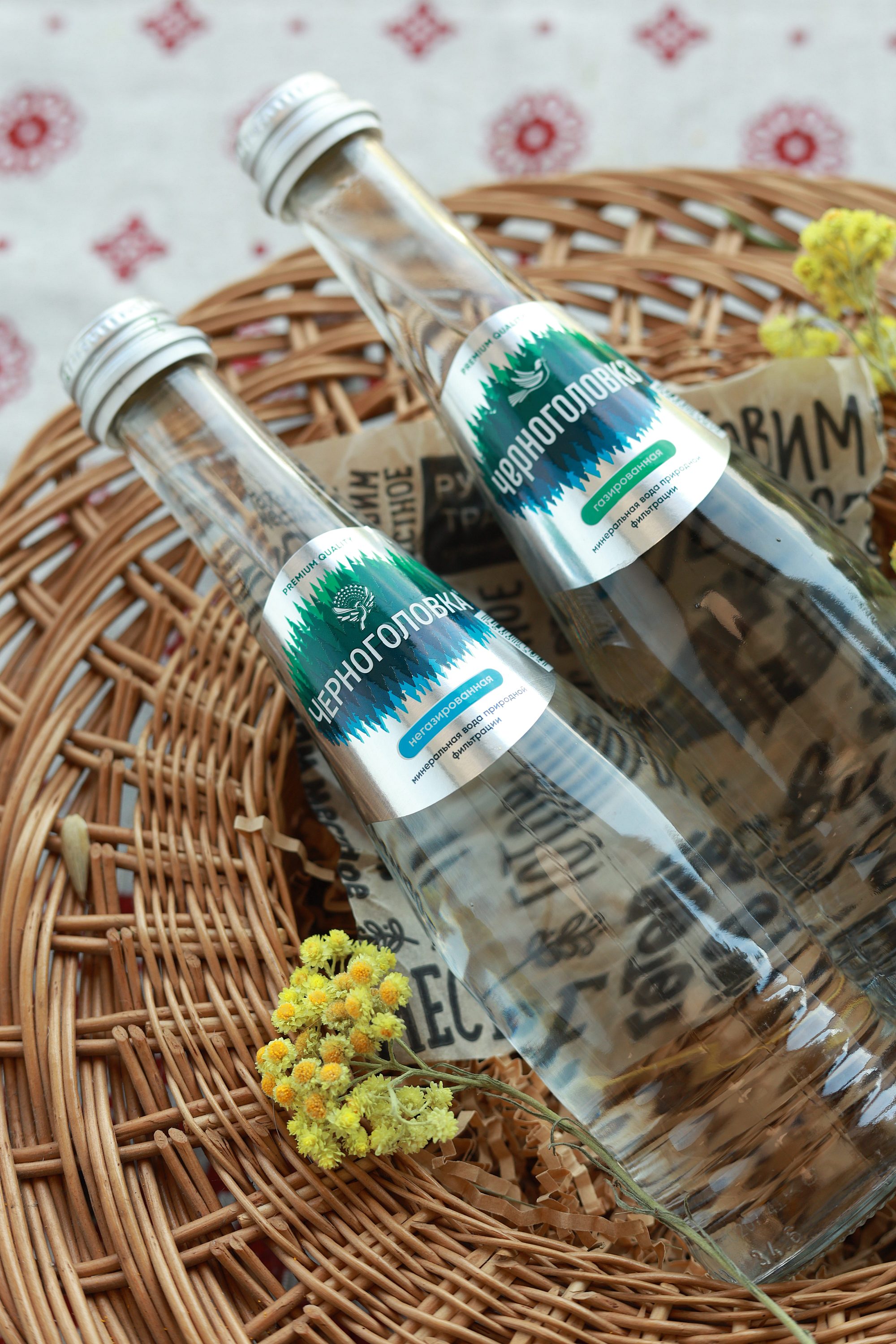 Вода газ Черноголовка 0,33