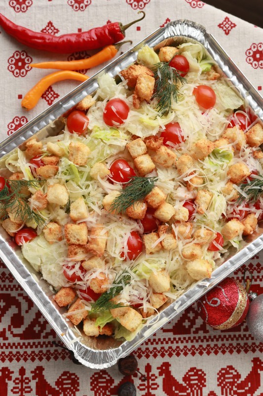 Салат Цезарь с курицей 1 кг