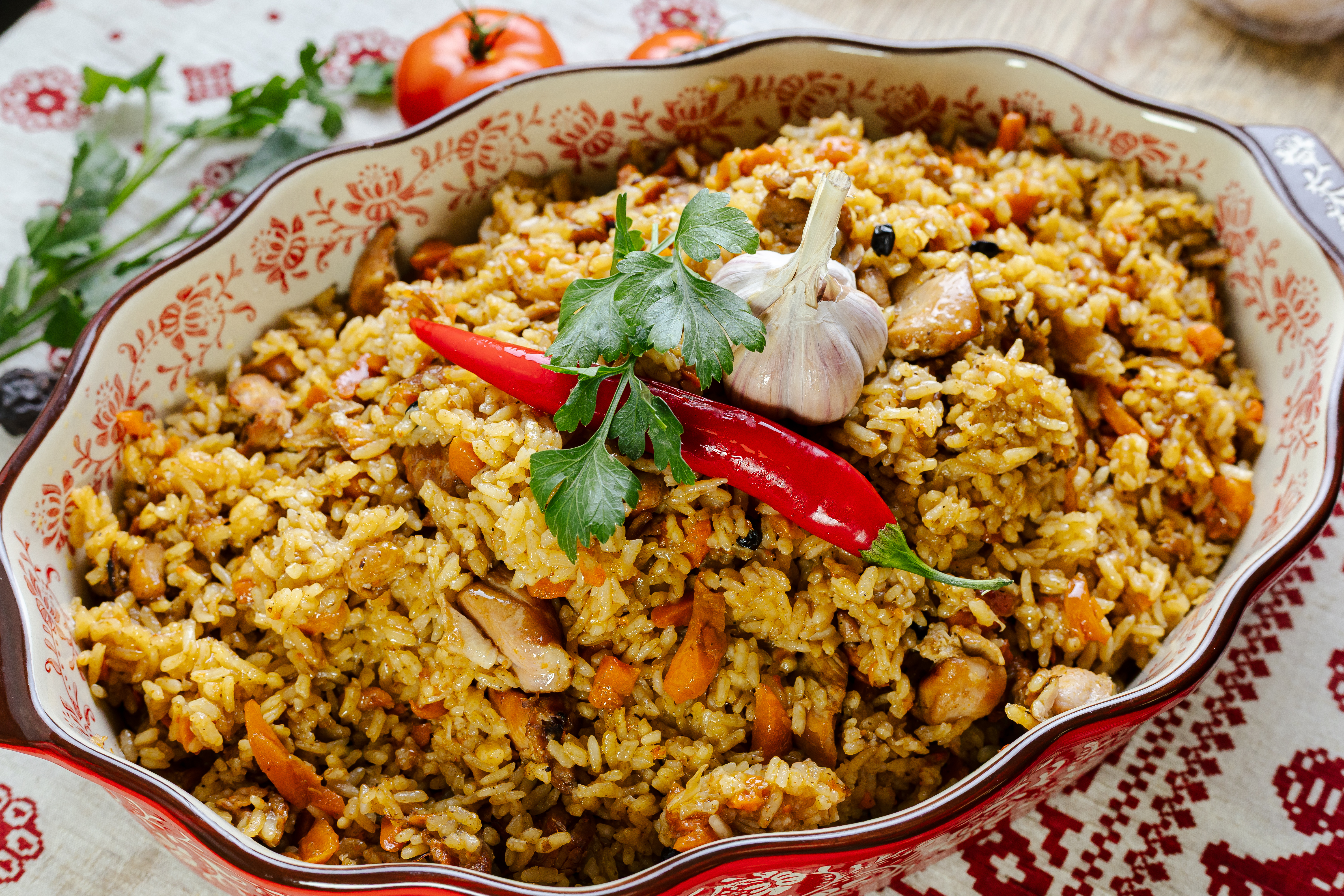 Плов с курицей 3 кг