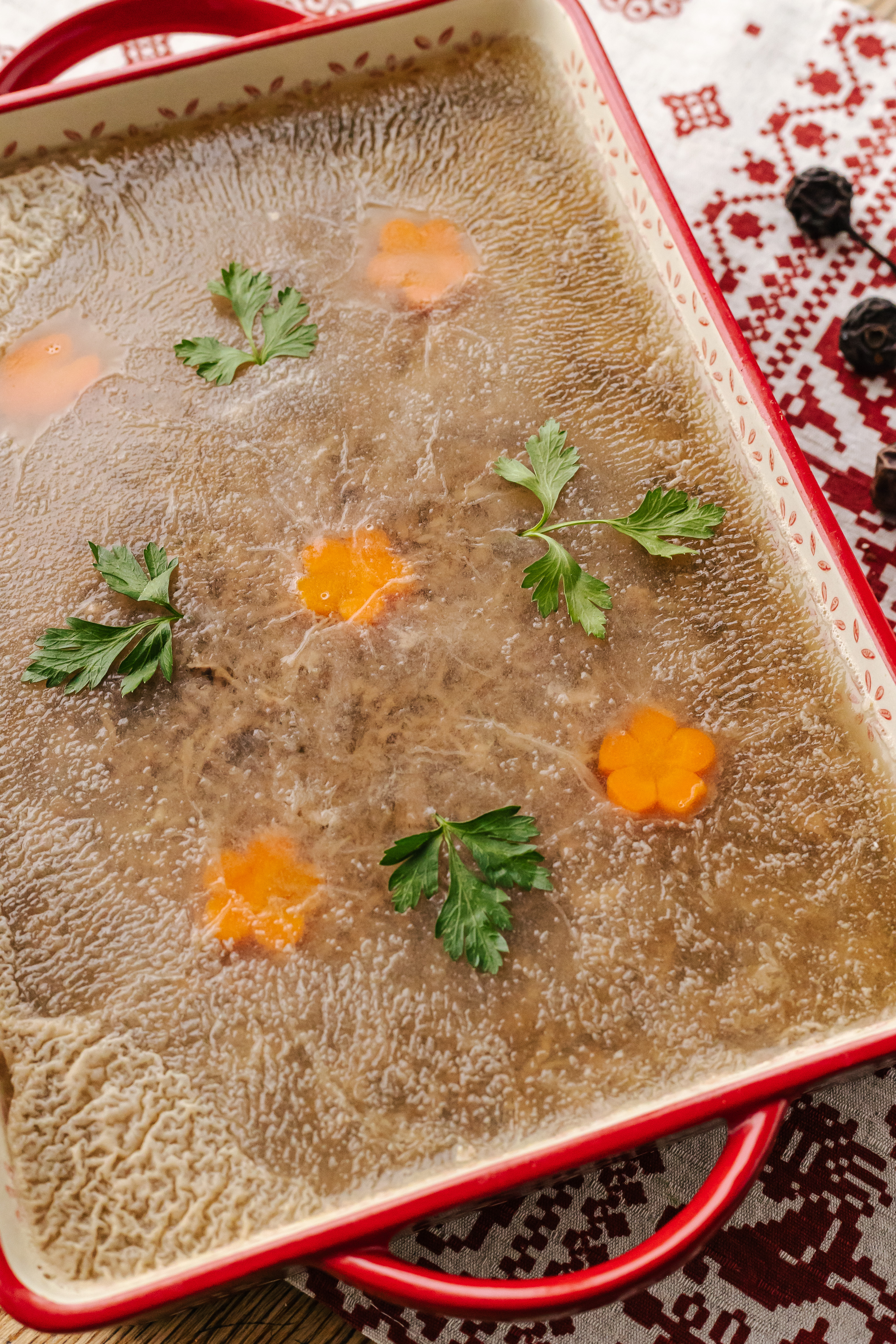 Студень говяжий