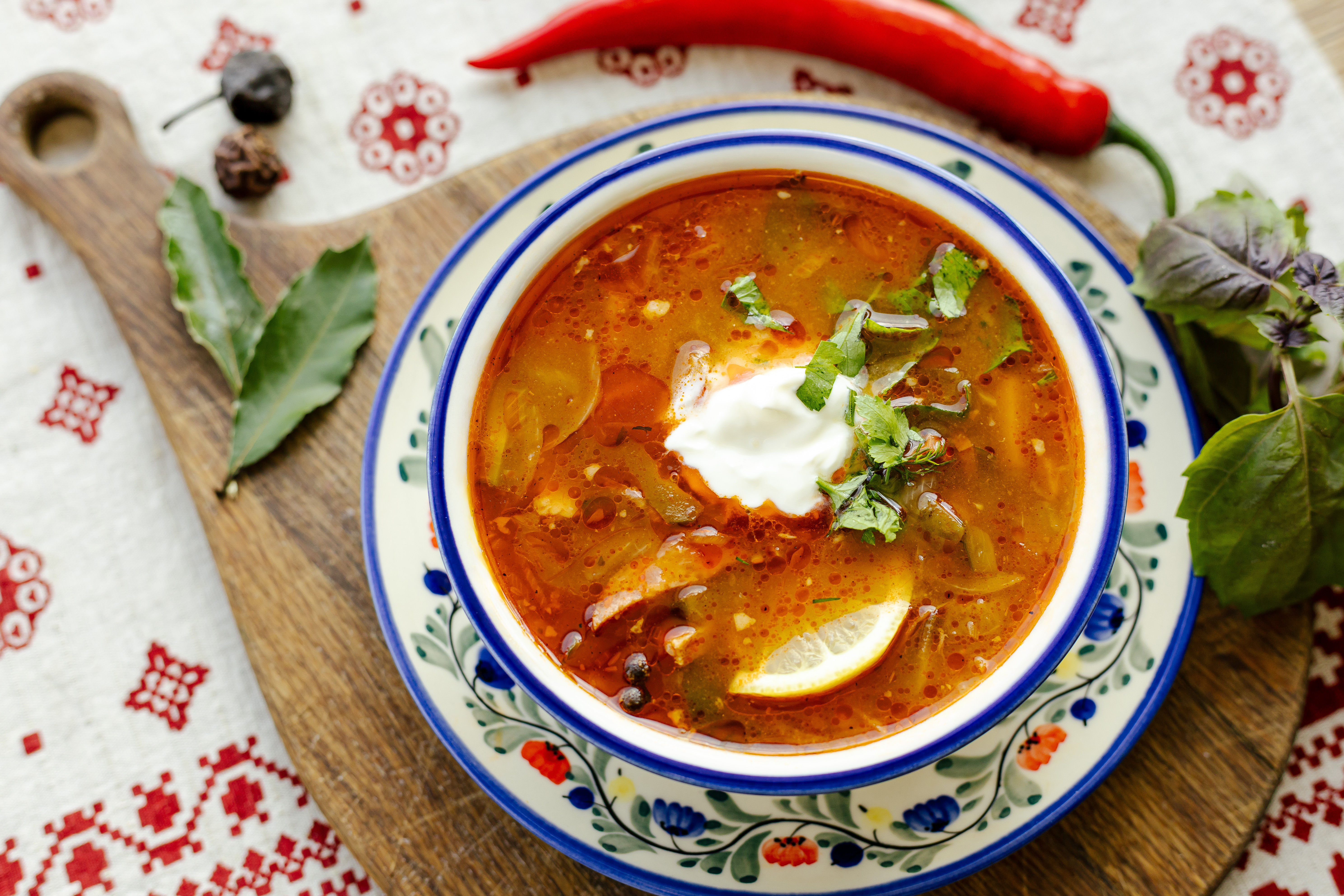 Суп солянка 250 мл, порц