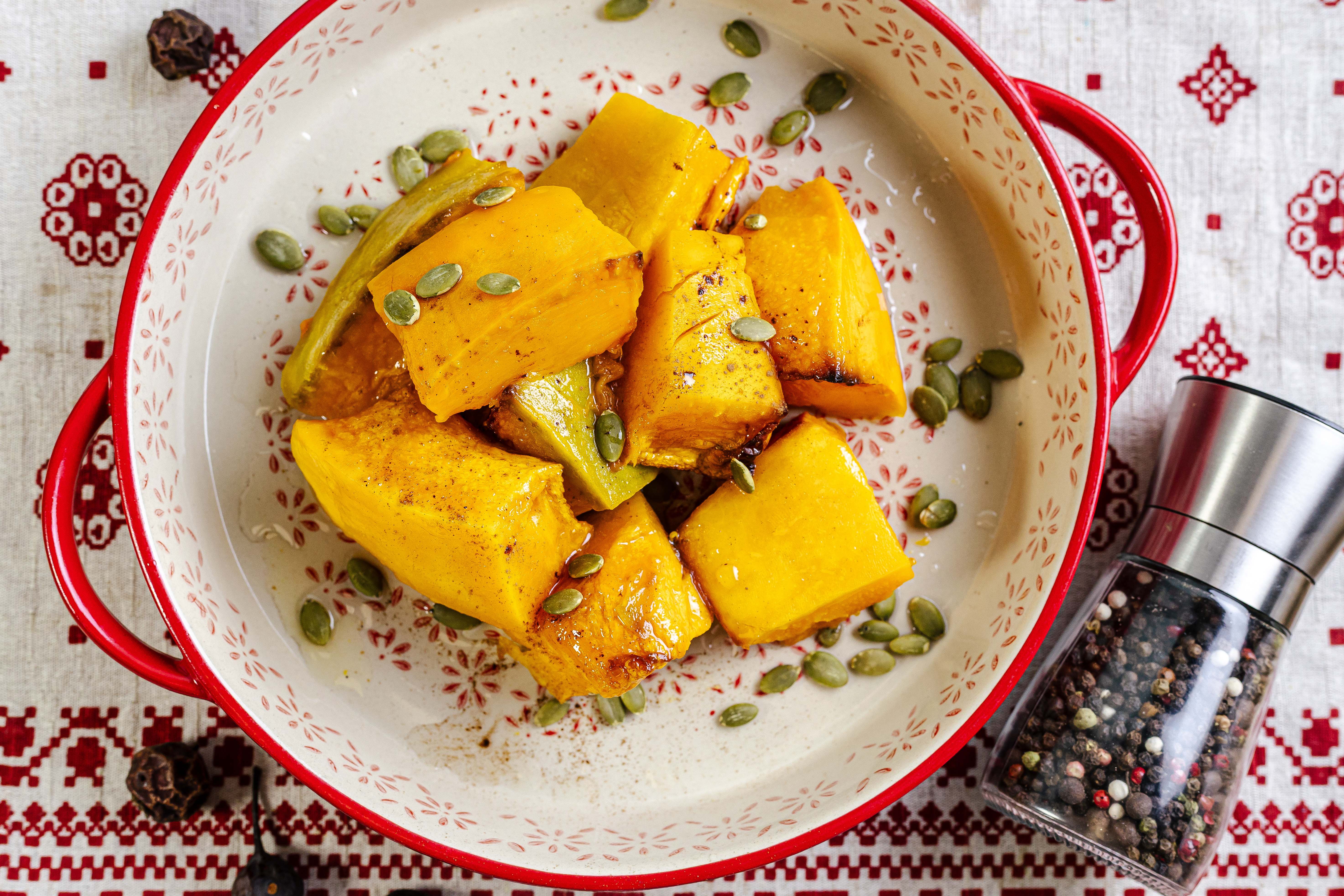 Тыква запеченая