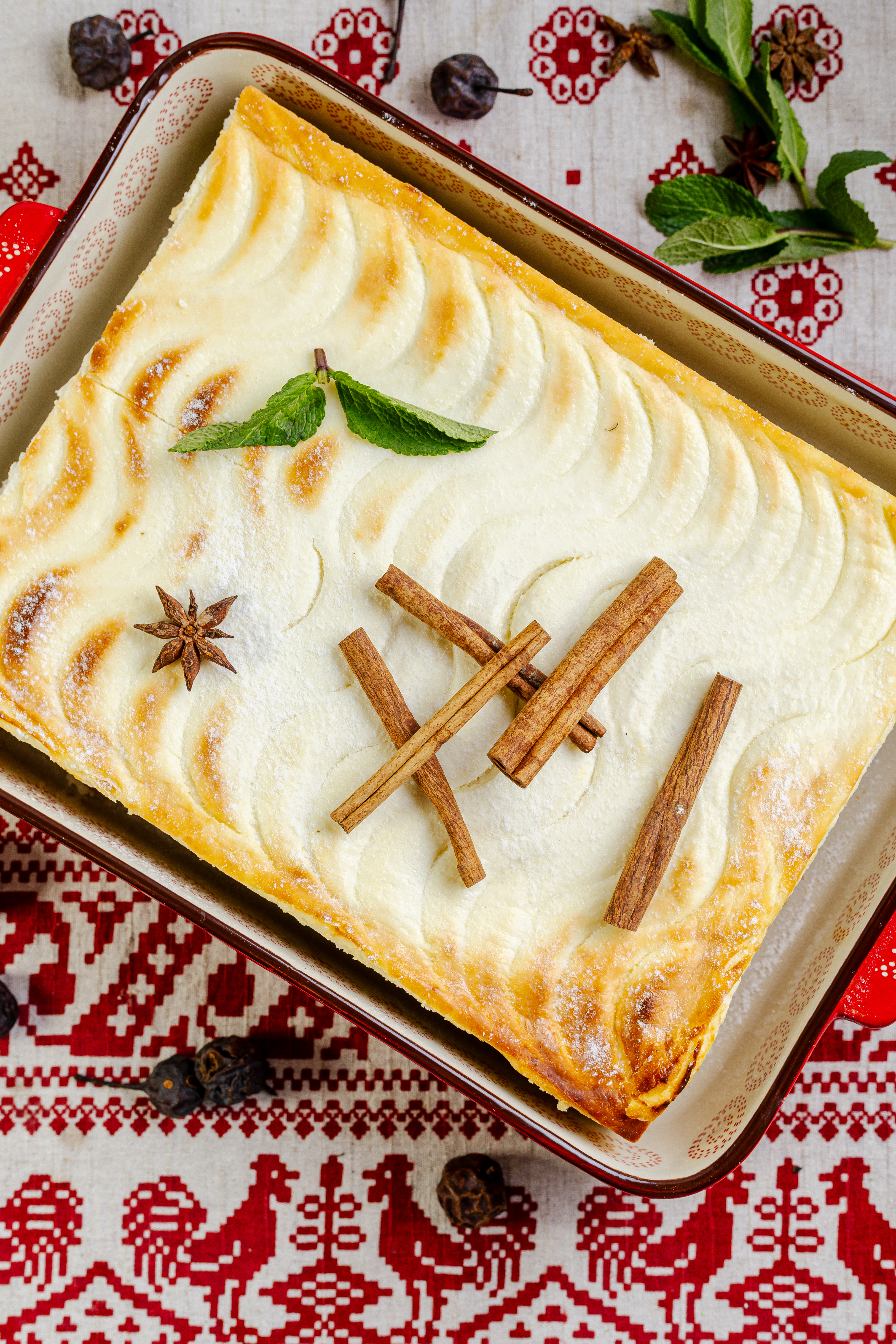 Запеканка творожная с ванилином