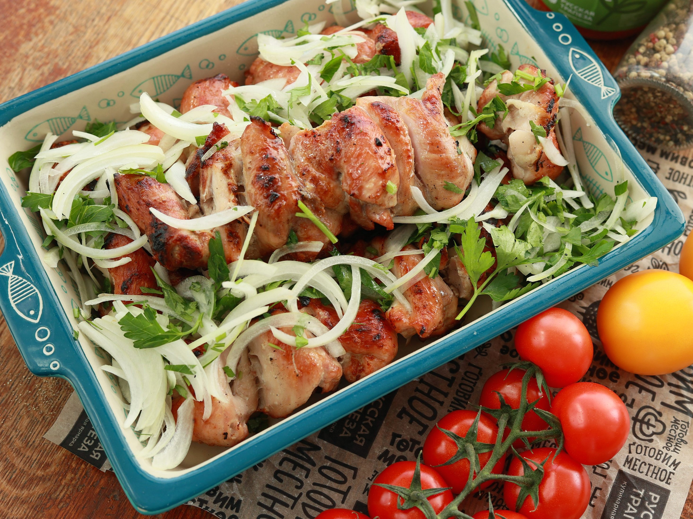 Шашлык куриный 1 кг