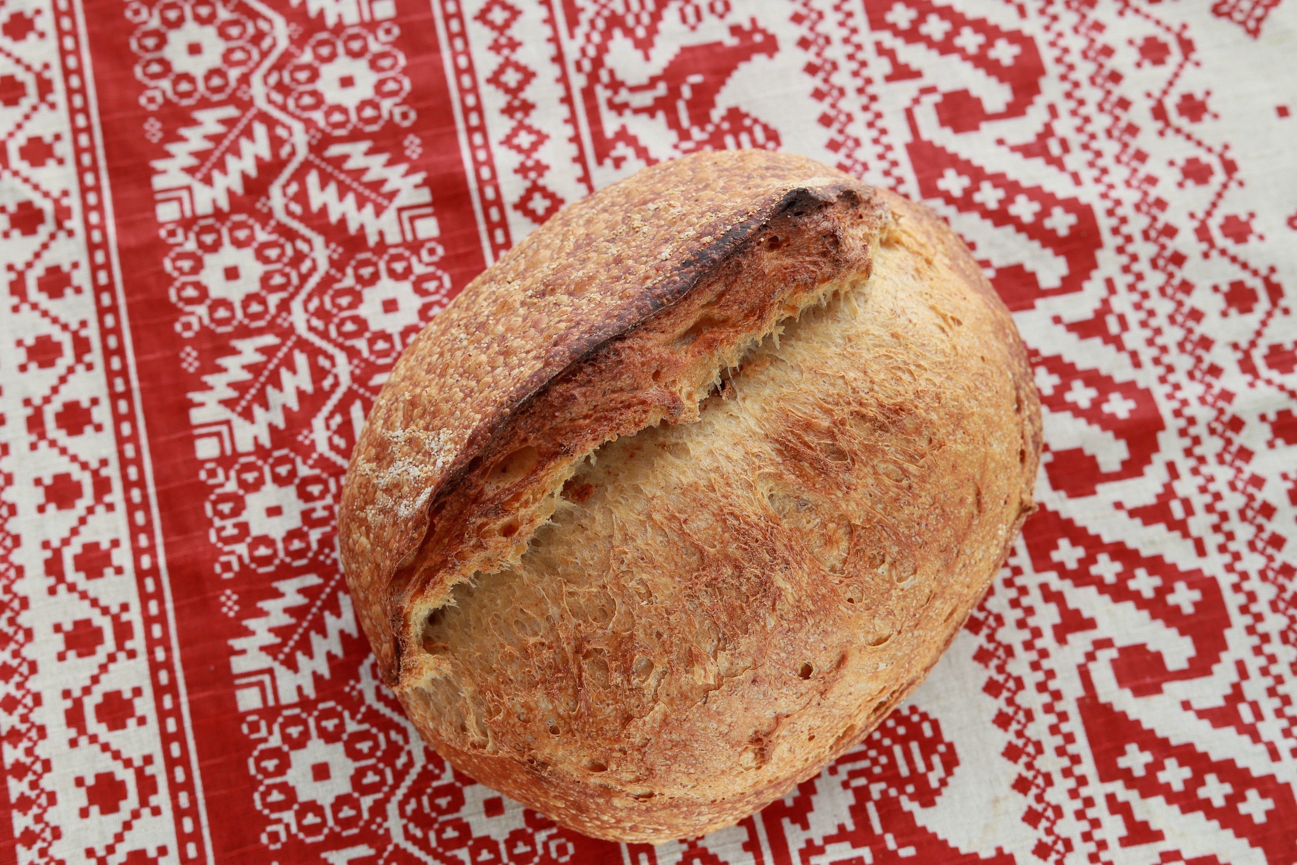 Хлеб Тартин пшеничный половинка