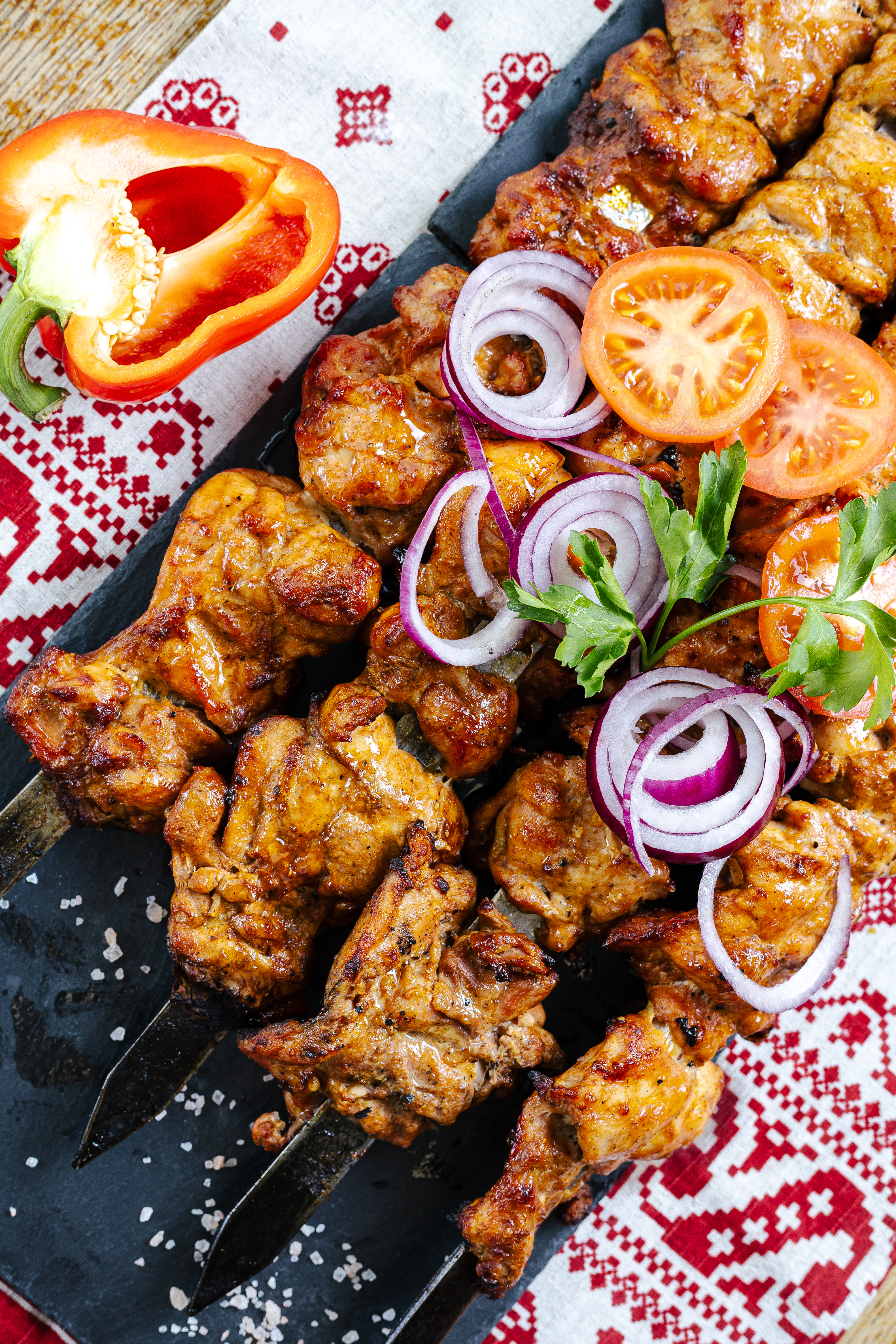 Шашлык из свиной шеи