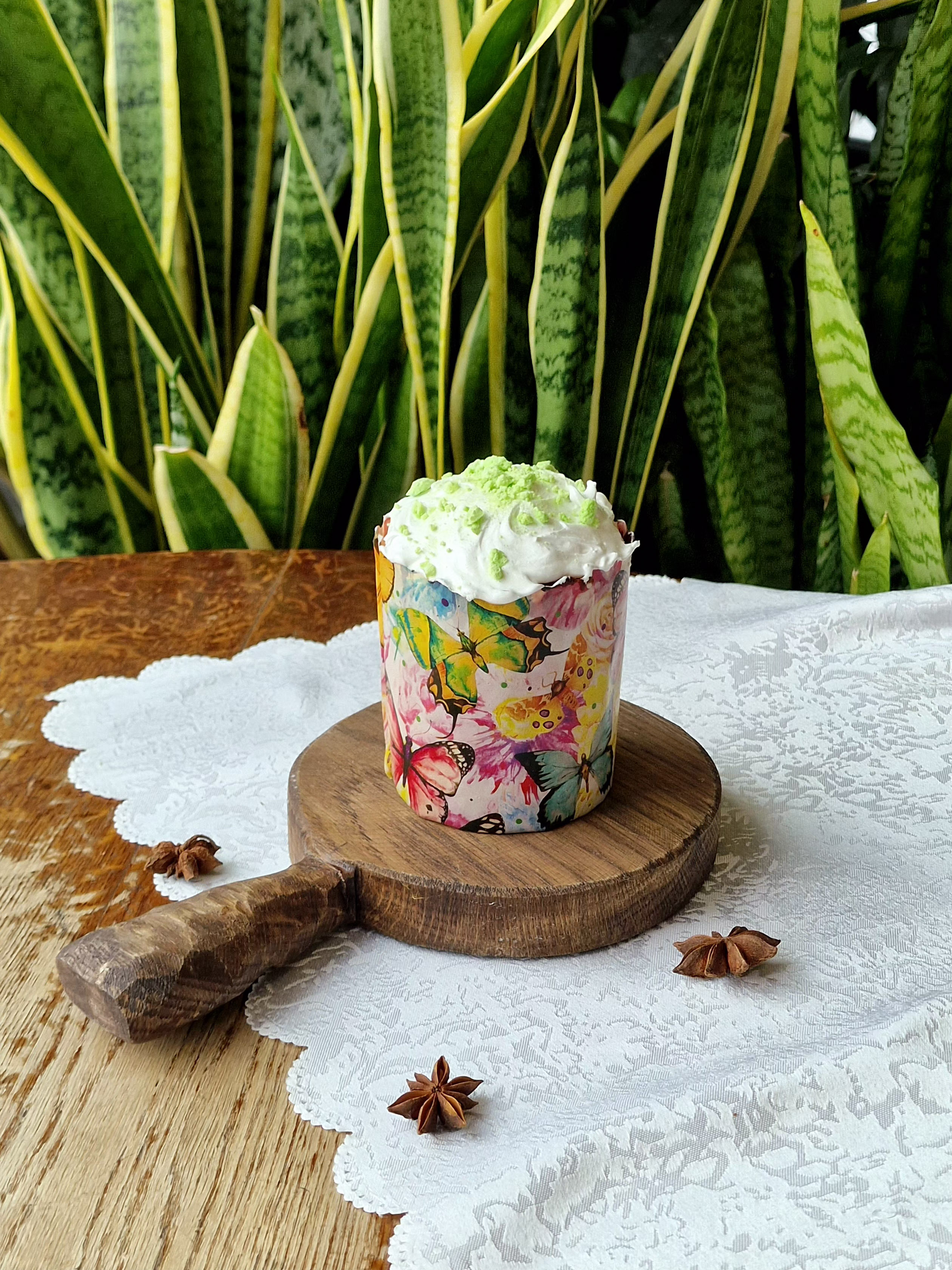 Кулич на фермерском твороге с цукатами 250 г.