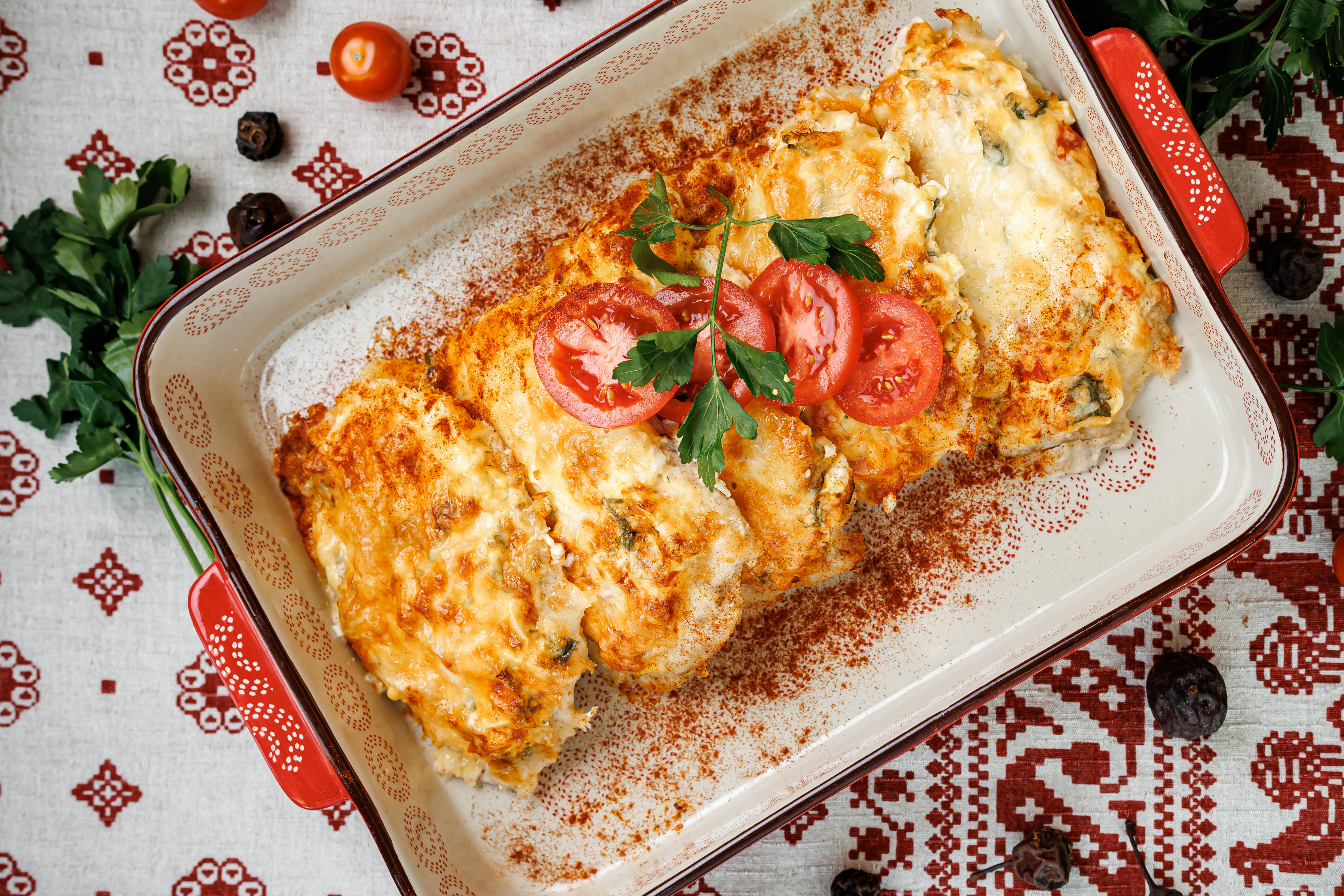 Сытная куриная грудка