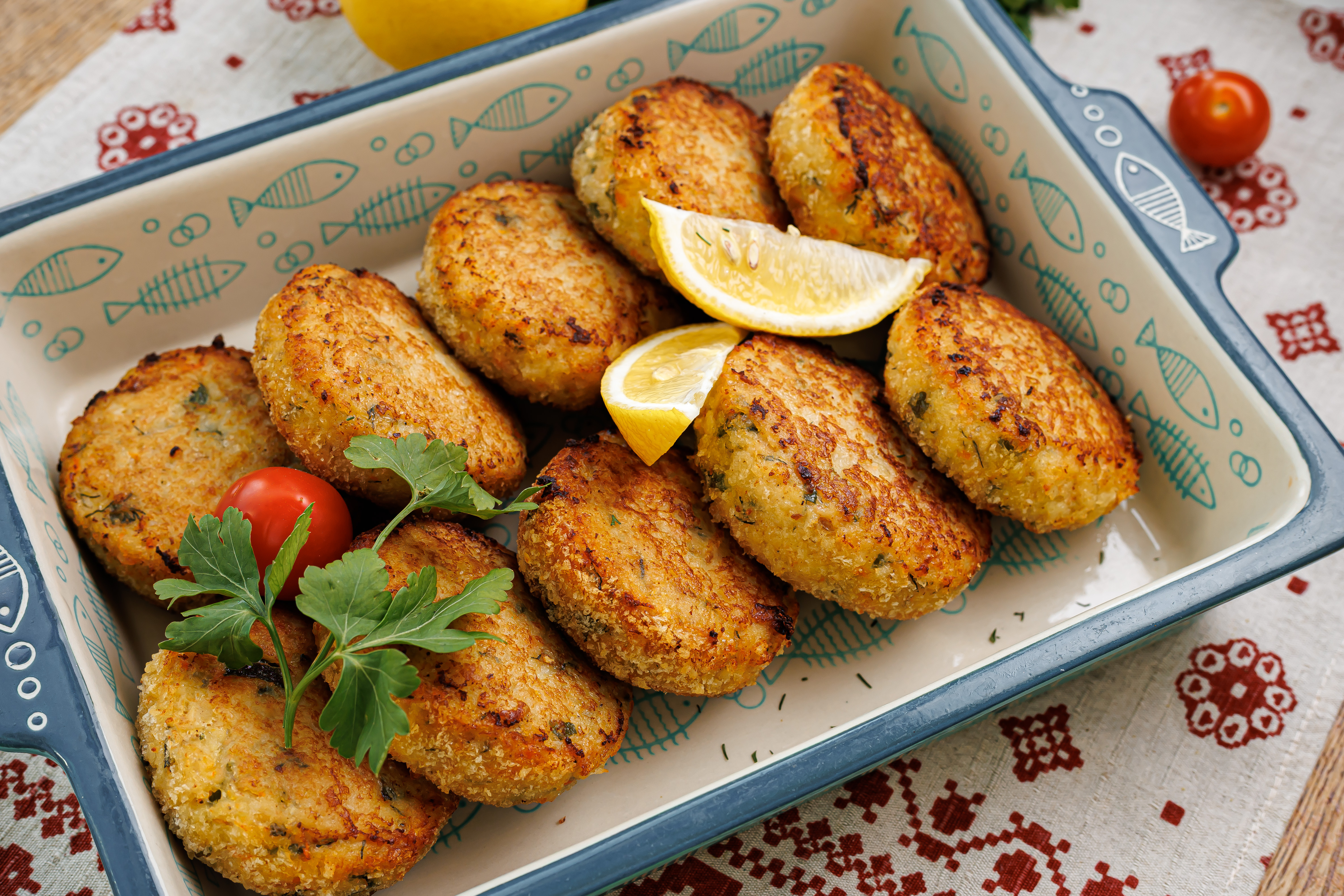 Биточки из кальмара