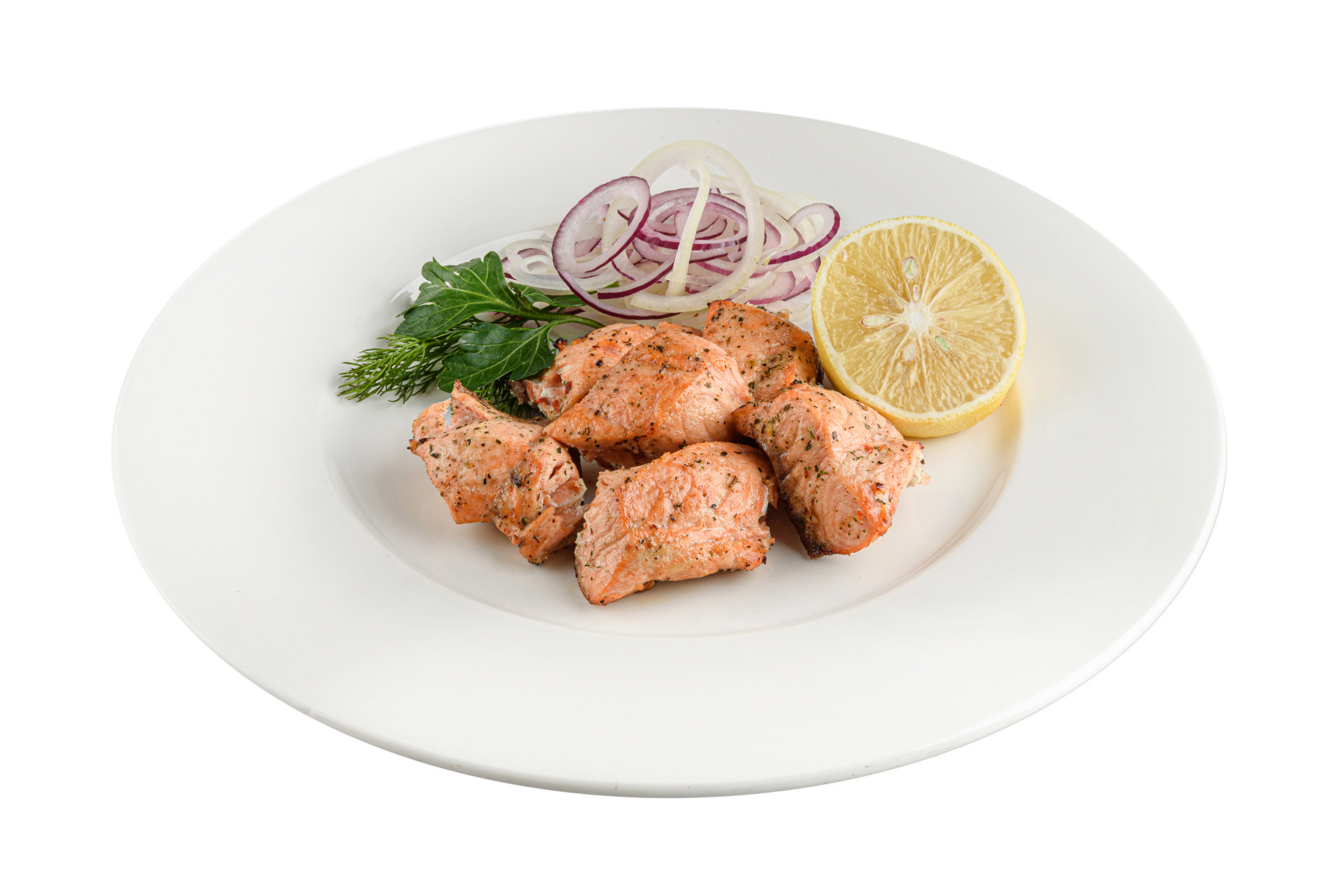 Лосось шашлык