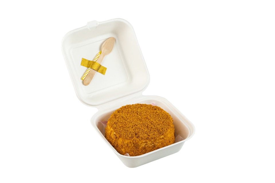 Бенто-торт Медовый