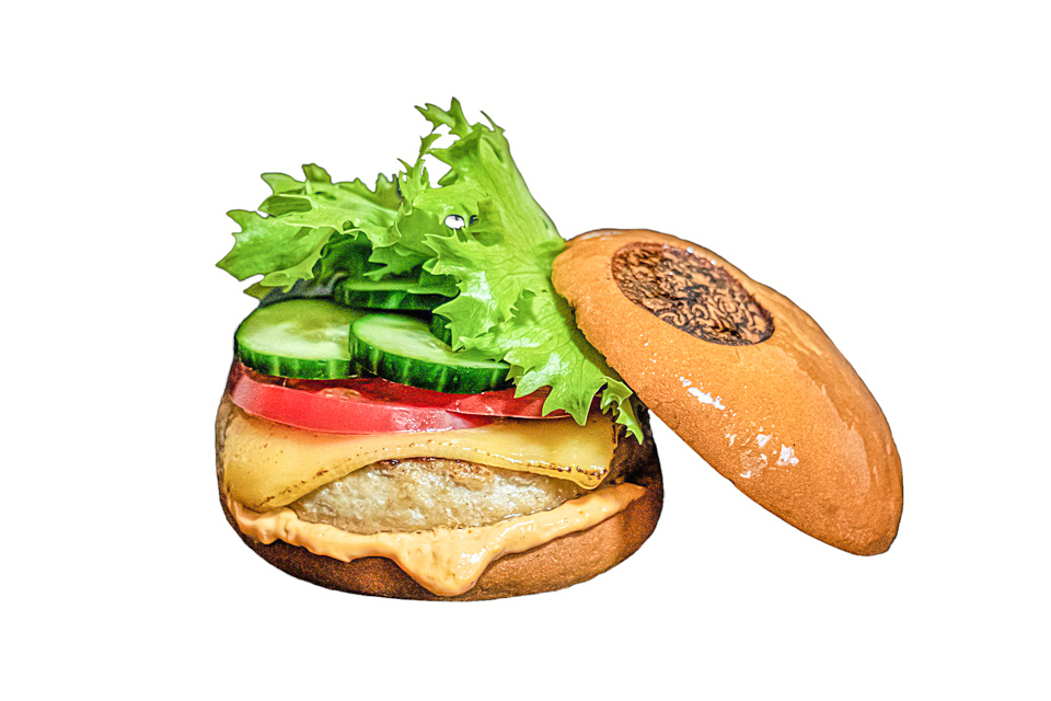 Бургер с курицей