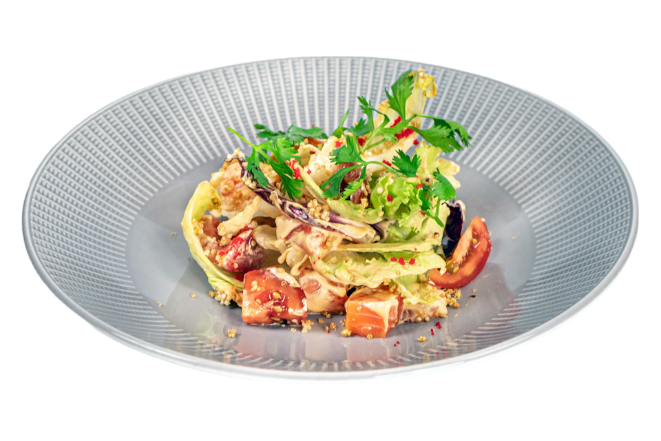 Салат Спайси лосось