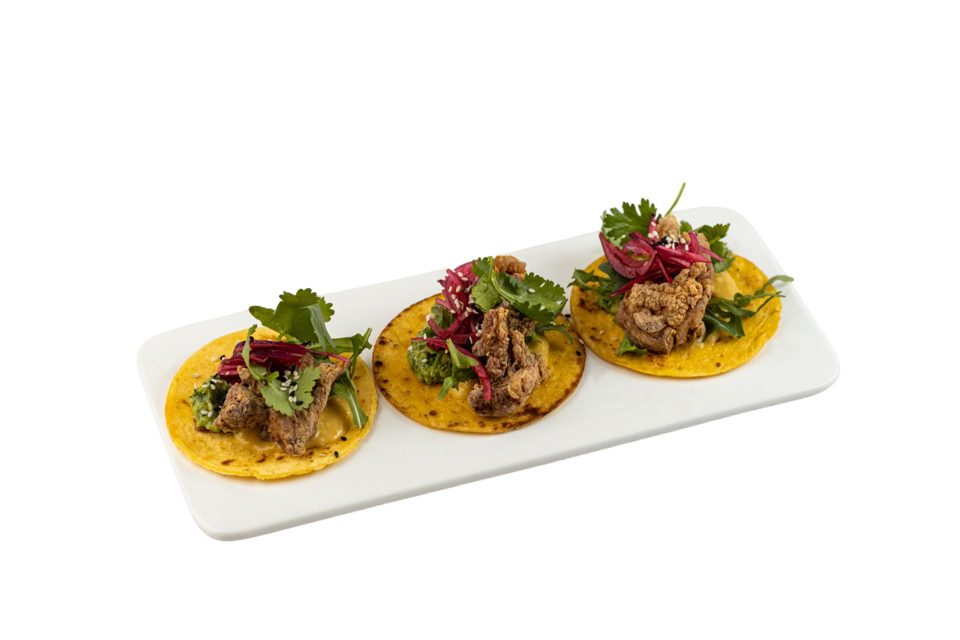 Тако с хрустящим цыпленком