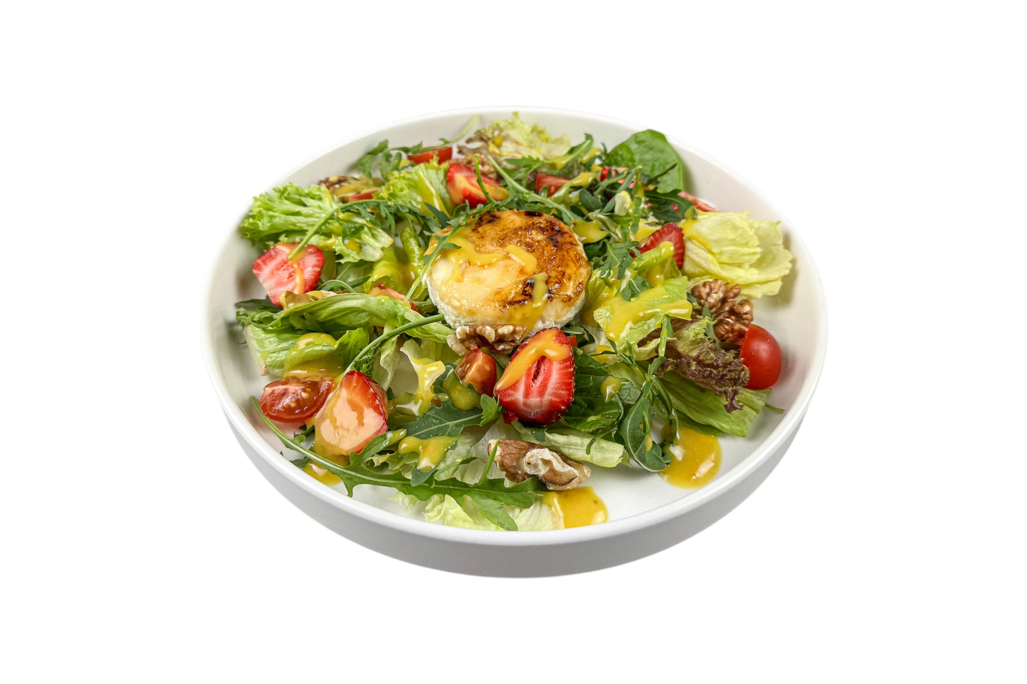 Салат с козьим сыром