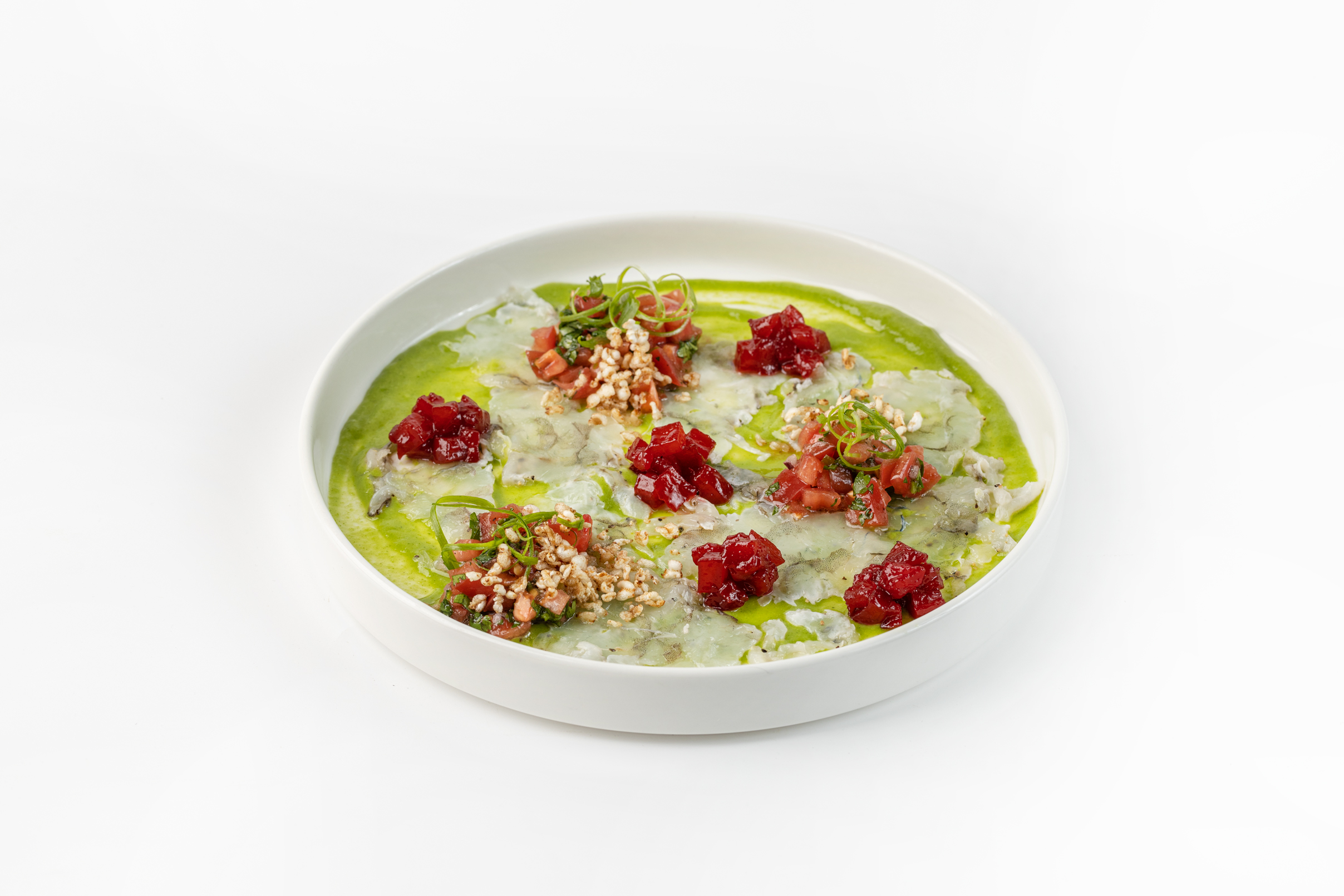 Битая креветка с мармеладом