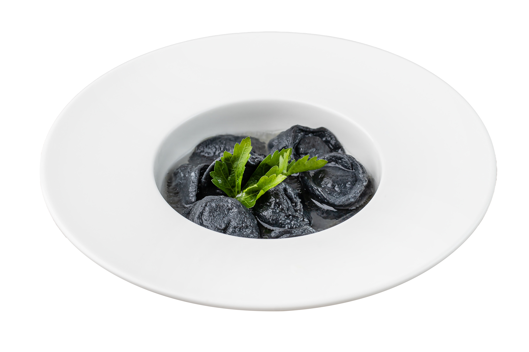 Пельмени телятина с бульоном