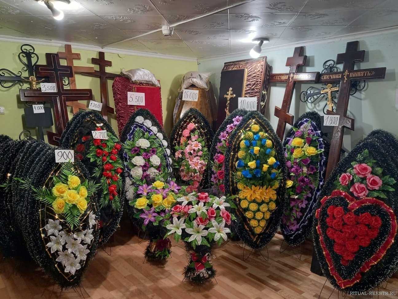Доверие, магазин ритуальных услуг Батова, 4 ритуальные услуги Цены ...