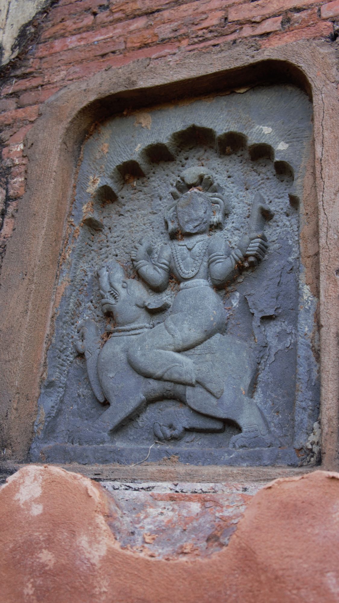 Фото 14 б. Богиня Джагадхатри (фото автора)