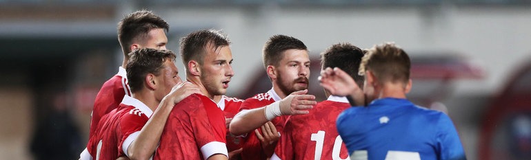 Победа молодежной сборной России над Эстонией