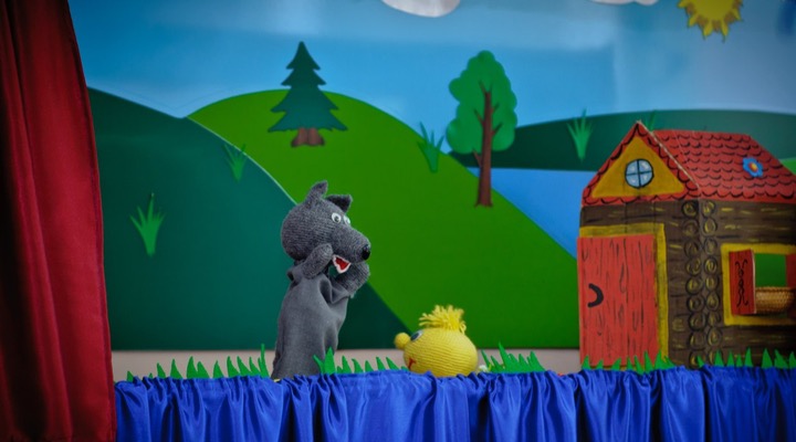 Мультикукольный моноспектакль «Колобок»