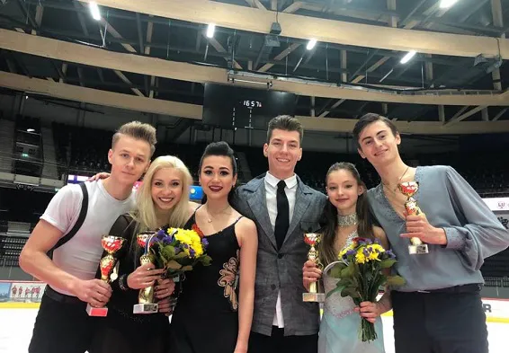 Елизавета Худайбердиева -- Никита Назаров победили на "Таллинн Трофи", российские танцоры заняли весь пьедестал