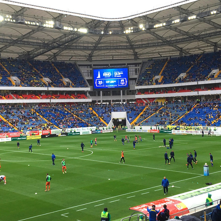 На зоны зрителей и футболистов разделят стадион «Ростов-Арена»
