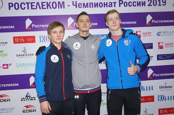 Максим Ковтун -- чемпион России, Михаил Коляда -- второй, Александр Самарин -- третий