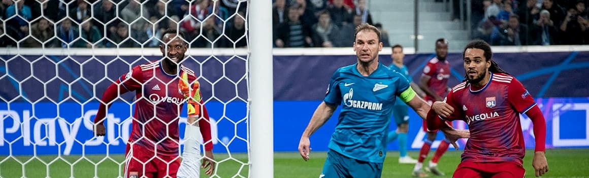 «Зенит» — «Лион»: сине-бело-голубые уверенно побеждают французов