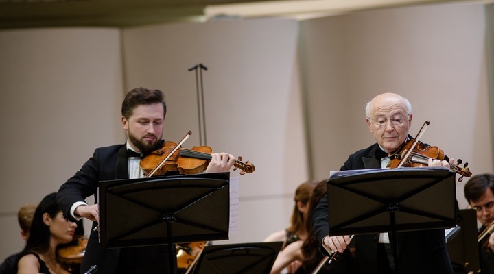 Российский национальный молодёжный симфонический оркестр, Борис Кушнир, Павел Милюков