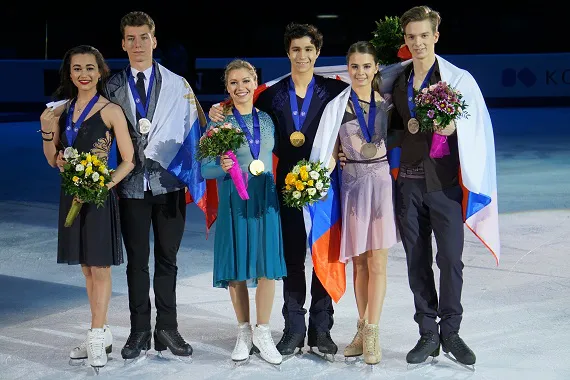 Российские танцоры завоевали серебро и бронзу в Загребе