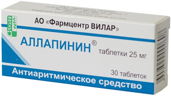 Аллапинин таб 25 мг 30 шт