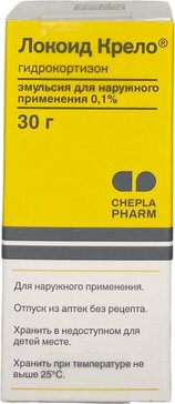 Локоид крело эмульсия для наружн.прим-я 0.1% 30г фл 1 шт