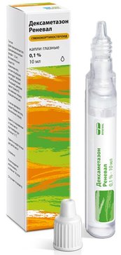 Дексаметазон Реневал капли глазные 0.1% 10 мл