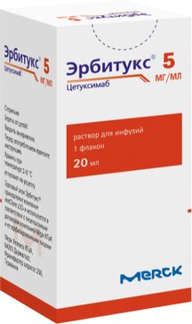 Эрбитукс раствор для инф. 5 мг.мл 20 мл фл 1 шт