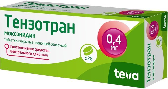 Тензотран таб 0,4 мг 28 шт