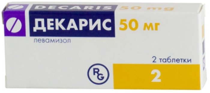 Декарис таб 50 мг 2 шт