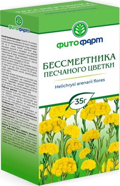 Бессмертника песчаного цветки 35г кор. фитофарм