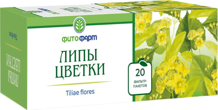 Липы цветки 1.5г ф.пак 20 шт фитофарм