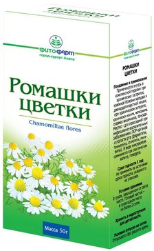 Ромашки цветки 50г кор. фитофарм