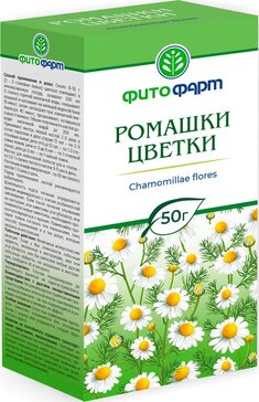 Ромашки цветки 50г кор. фитофарм