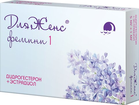 ДляЖенс фемини таб 5 мг+1 мг 28 шт