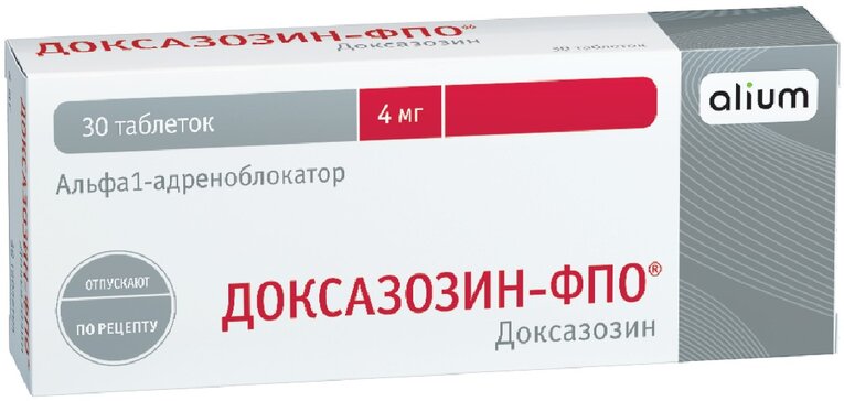 Доксазозин-ФПО таб 4 мг 30 шт