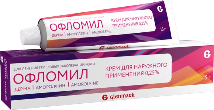 Офломил Дерма крем 0,25% 15 г для наружного применения